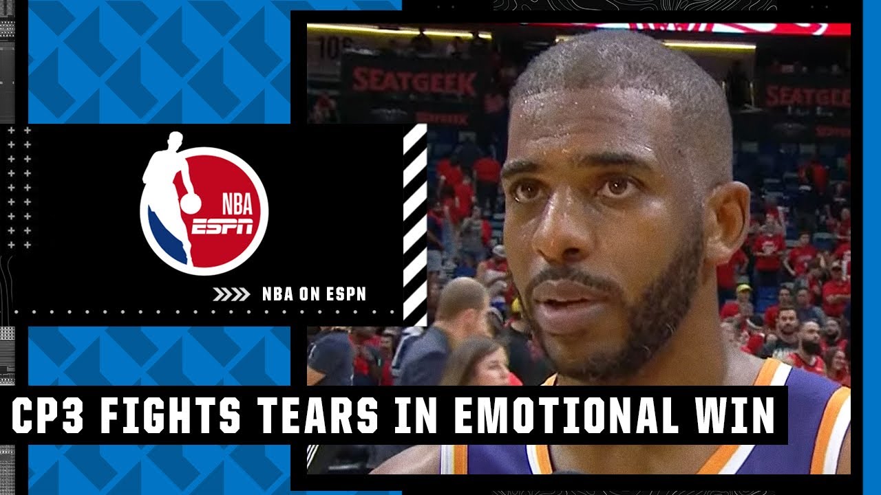 CP3 emotional after HISTORIC 100% performance in New Orleans: 'This HOME for me' | NBA on ESPN