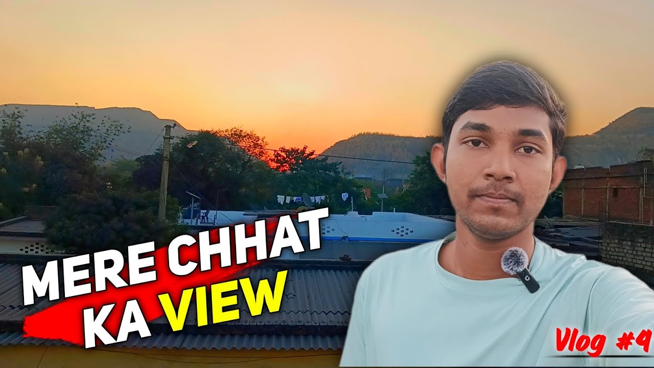 Chhat Se Amazing View | Ghar Banana  | Village Home Vlog #VillageLife #HomeConstruction #DesiVlog