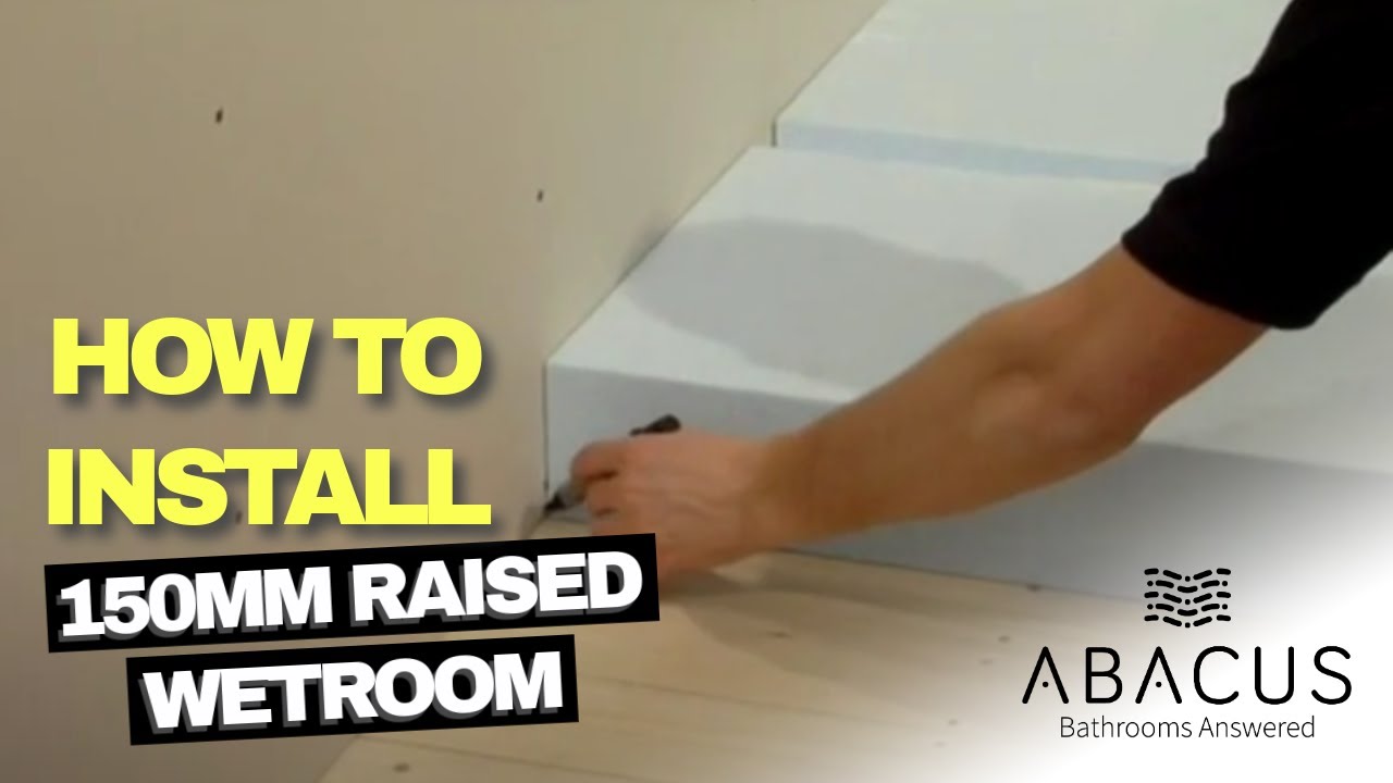 150mm Raised Wetroom Tray Kit Installation