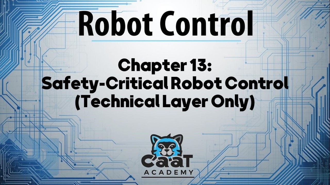 Robot Control Course | Chapter 13: Safety-Critical Robot Control (Technical Layer Only)