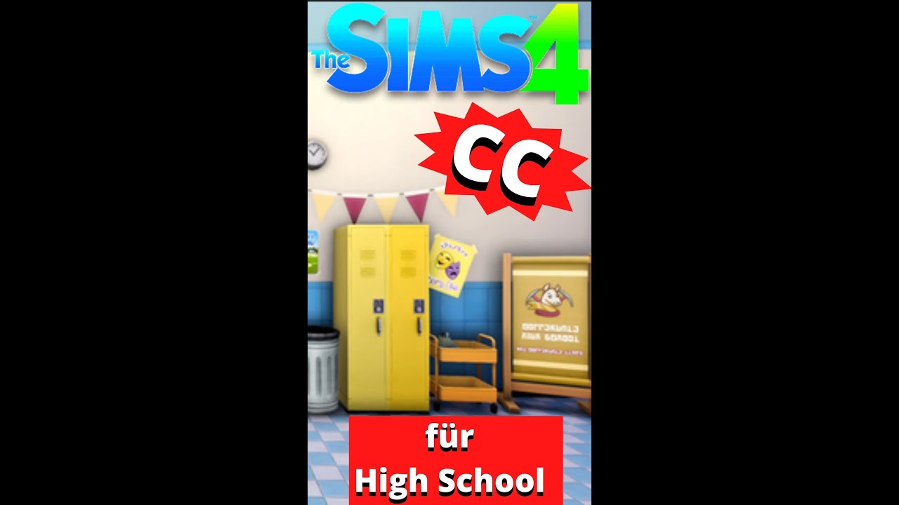 kostenloses Highschool CC│Die Sims4│Shorts│Deutsch