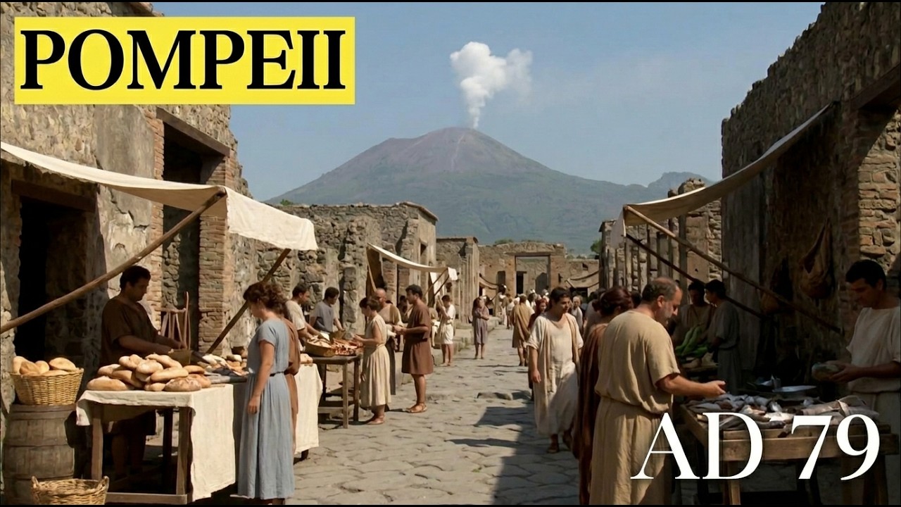 Pompeii's Last 24 Hours: What People Were Doing When Vesuvius Erupted (AI Reconstruction)