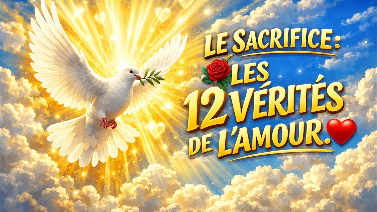 LE SACRIFICE: 🌹LES 12 VÉRITÉS DE L'AMOUR.❤️PROPHÉTESSE ORACLE AURPHA.🦅Jour 8.🔥
