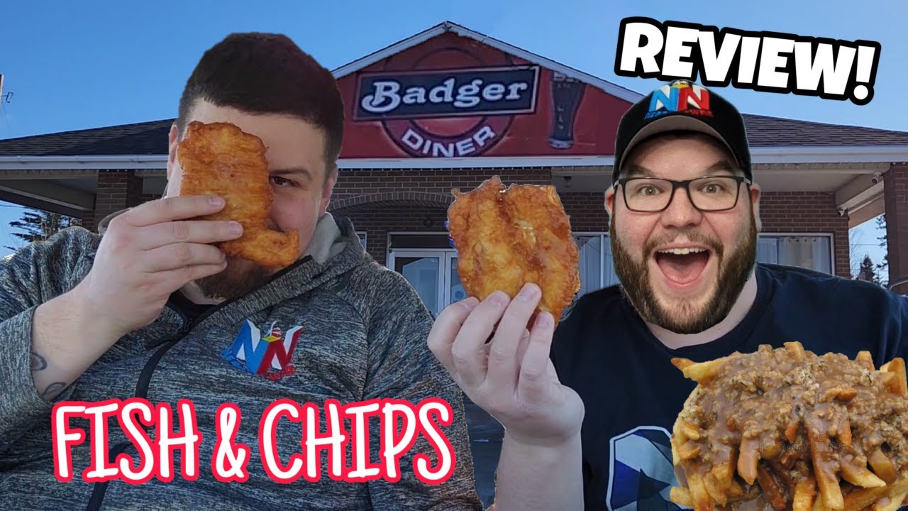 Badger Diner Local Food Review! Newfoundland Fish & Chips