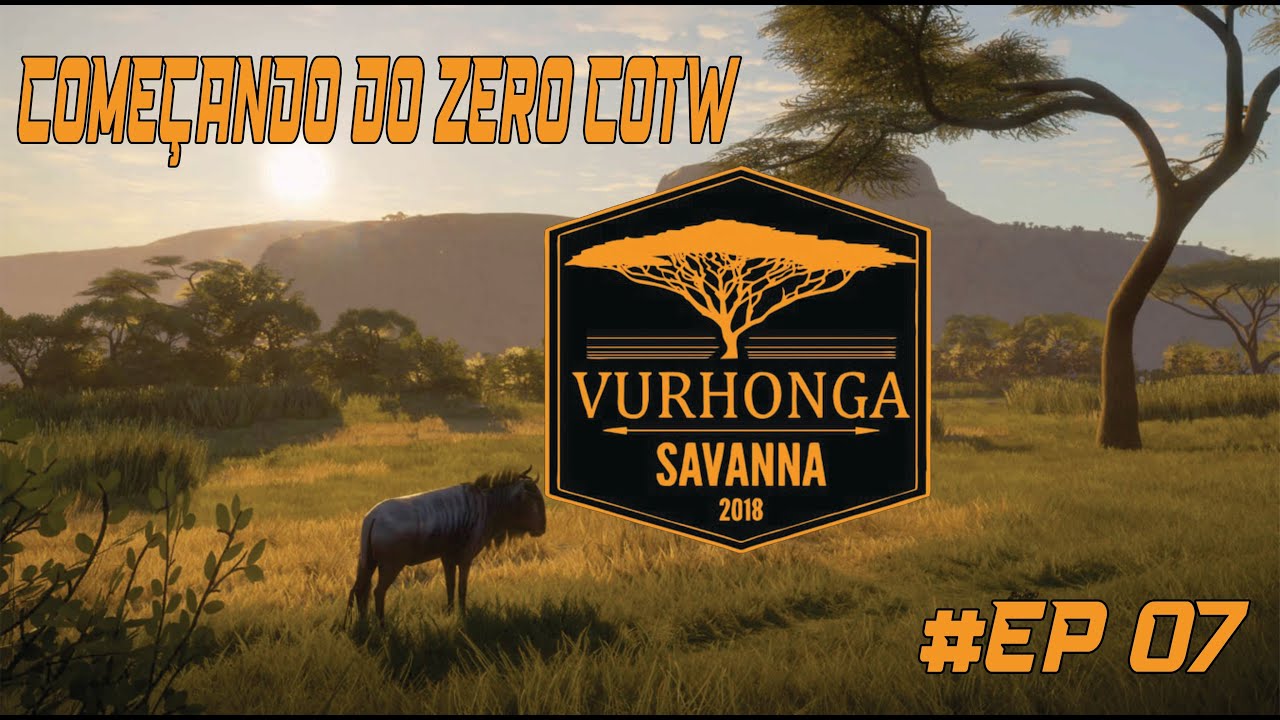 COMEÇANDO DO ZERO COTW #ep07 ENCONTREI UM GNU DIAMANTE 💎💎💎 #gameplay #games #hunting 