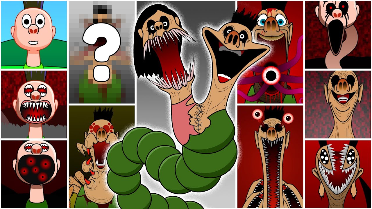 My Sprunki OC: HAMOOD HABIBI (Phase 1 to Phase 21 from Roblox)
