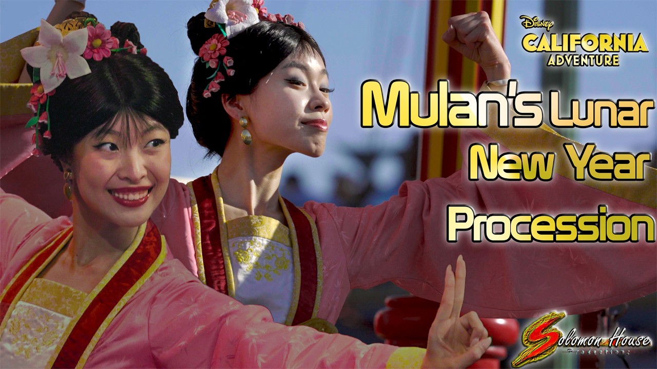Mulan's Lunar New Year Procession in DCA