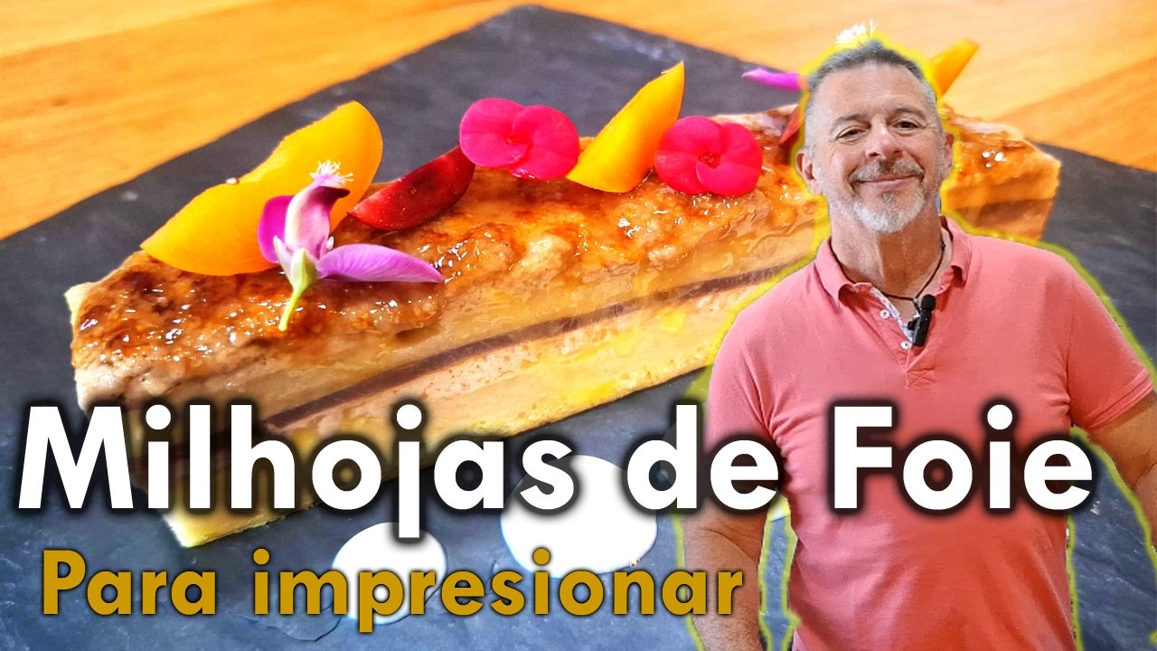 Milhojas de Foie ¡Gourmet Fácil y Sorprendente!