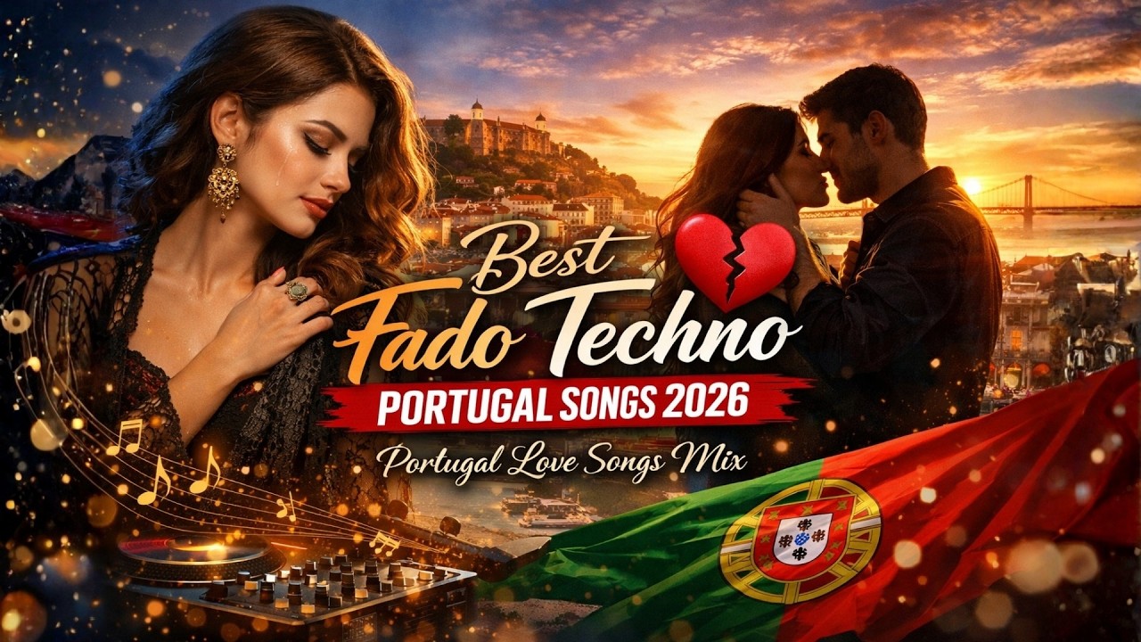Best Fado Techno Portugal Songs 2026 💔 Portugal Love Songs Mix 2026 | New Portugal Pop Music