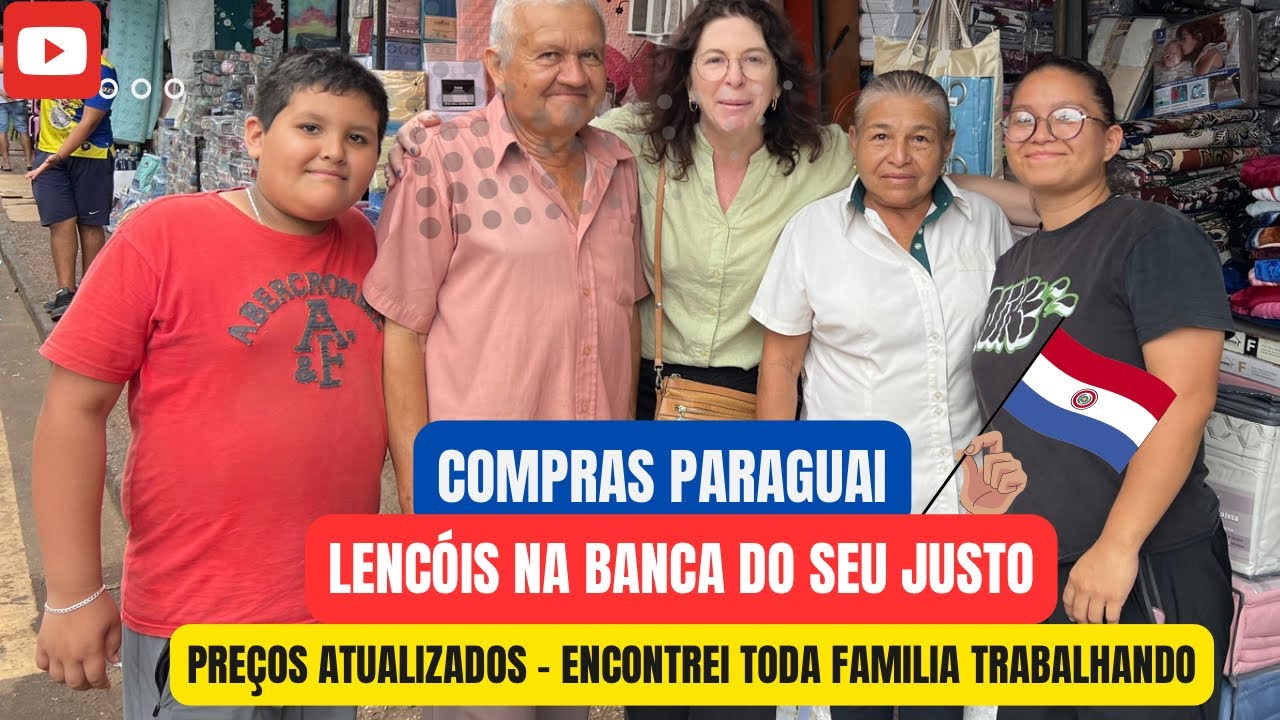 Compras Paraguai: Novos Preços na Banca Do Seus Justos. Compre Lençóis No Paraguai! Super econômico