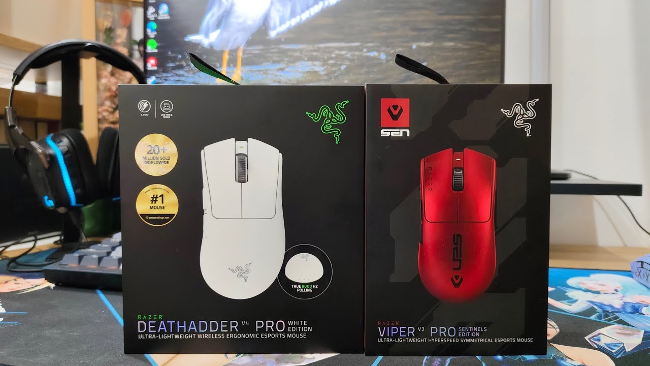 Hướng dẫn kết nối Razer Deathadder V4 Pro - Cuối cùng mình cũng phải mua #razer #deathadder