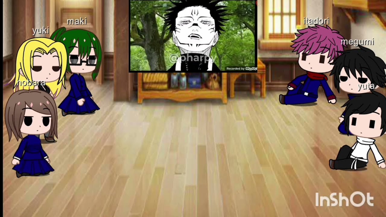 Jujutsu kaisen react to playing Uno with gojo and sukuna || Jujutsu kaisen || @pharpy