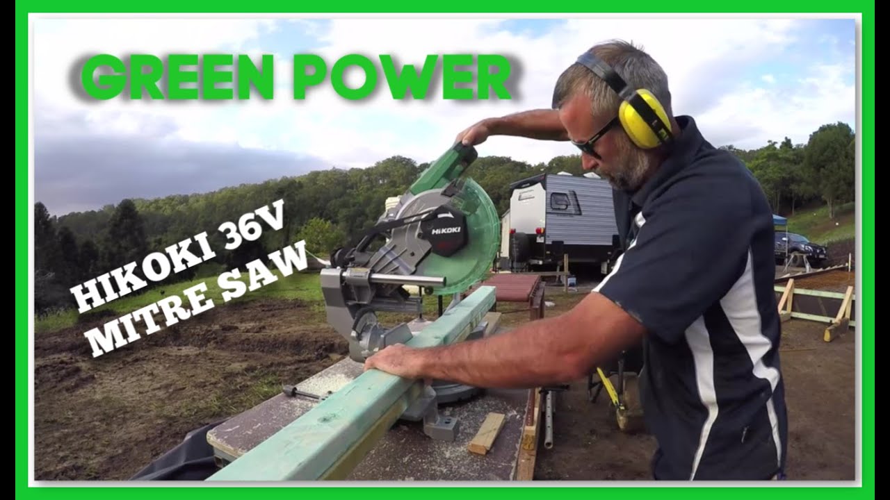HIKOKI Mitre Saw 36V 255mm - Tool Review