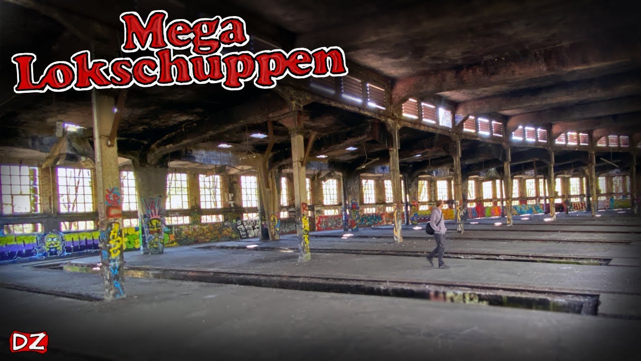 Lost Place: Bahnbetriebswerk, Ringlokschuppen und Betriebsgebäude