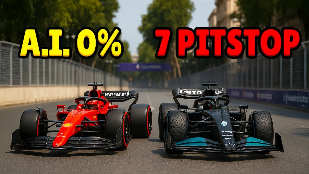F1 IA 0% ma USANDO TUTTI I SET DI GOMME e CON UN GIRO IN MENO!