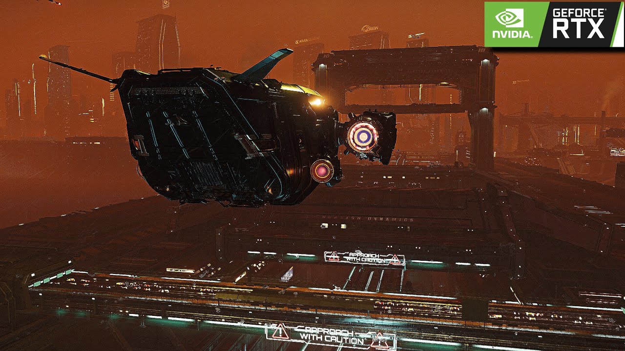 STAR CITIZEN &mdash; A Relaxing Flight on the Most Beautiful Ship (4K, No Commentary)