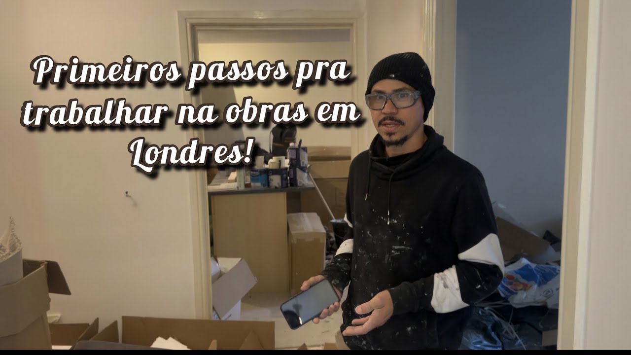 Como Comecei a Trabalhar na Construção em Londres!