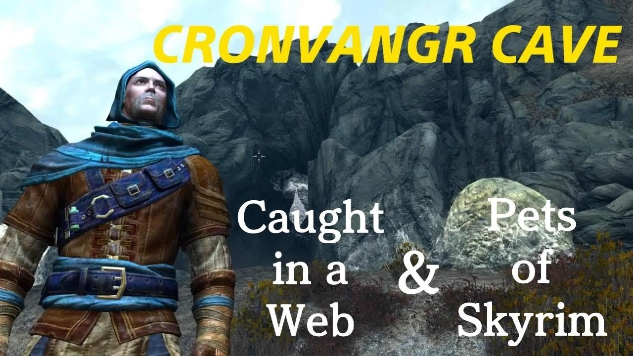 SKYRIM - CRONVANGR CAVE (Caught in a Web) Walkthrough
