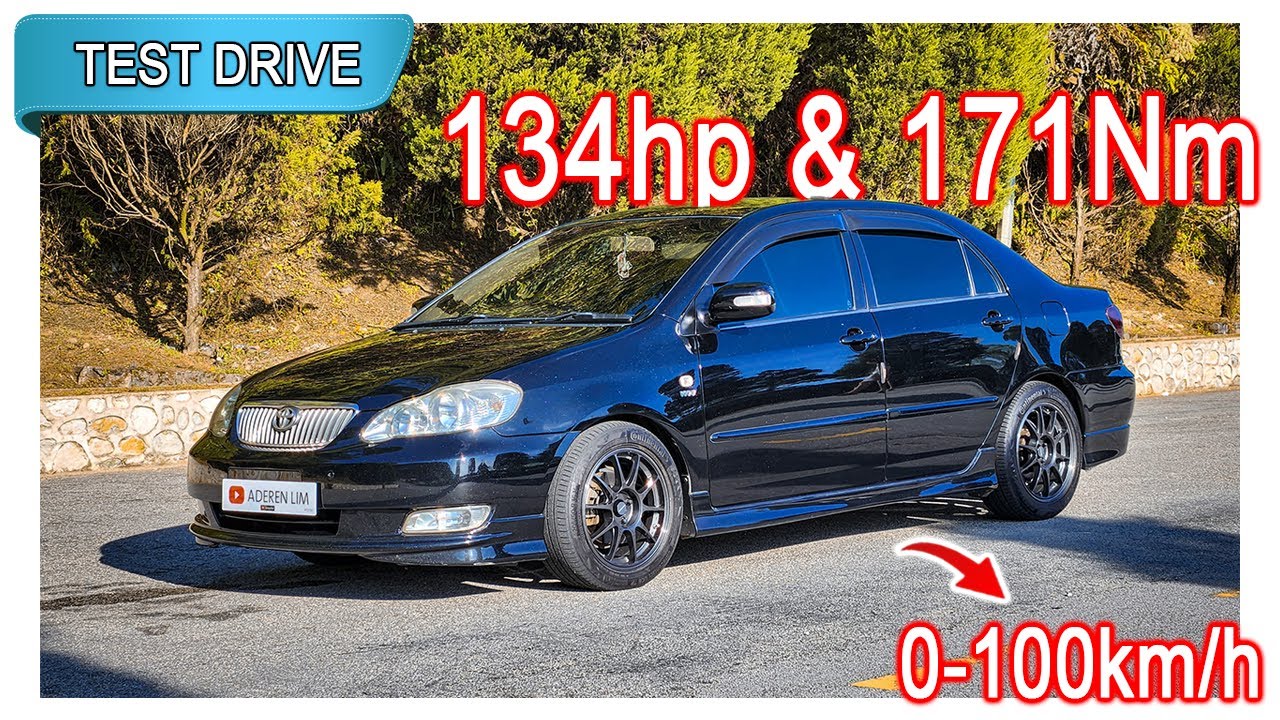 Part 1/2 | E120 Toyota Corolla Altis 1.8L | Malaysia #POV [Test Drive] [CC Subtitle]