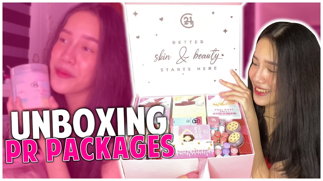 UNBOXING PR PACKAGE | PAPI GALANG