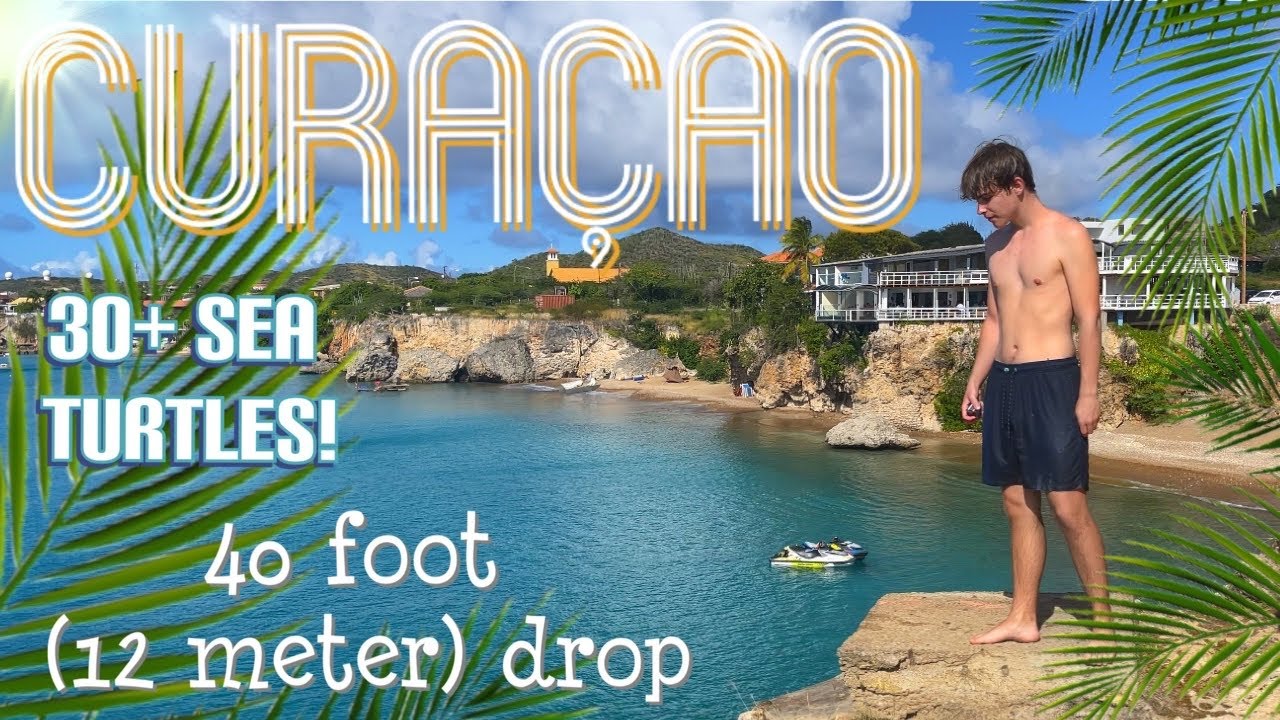 Best week in Curaçao so far! Cliff jumping, swimming with sea turtles and a new motorcycle!