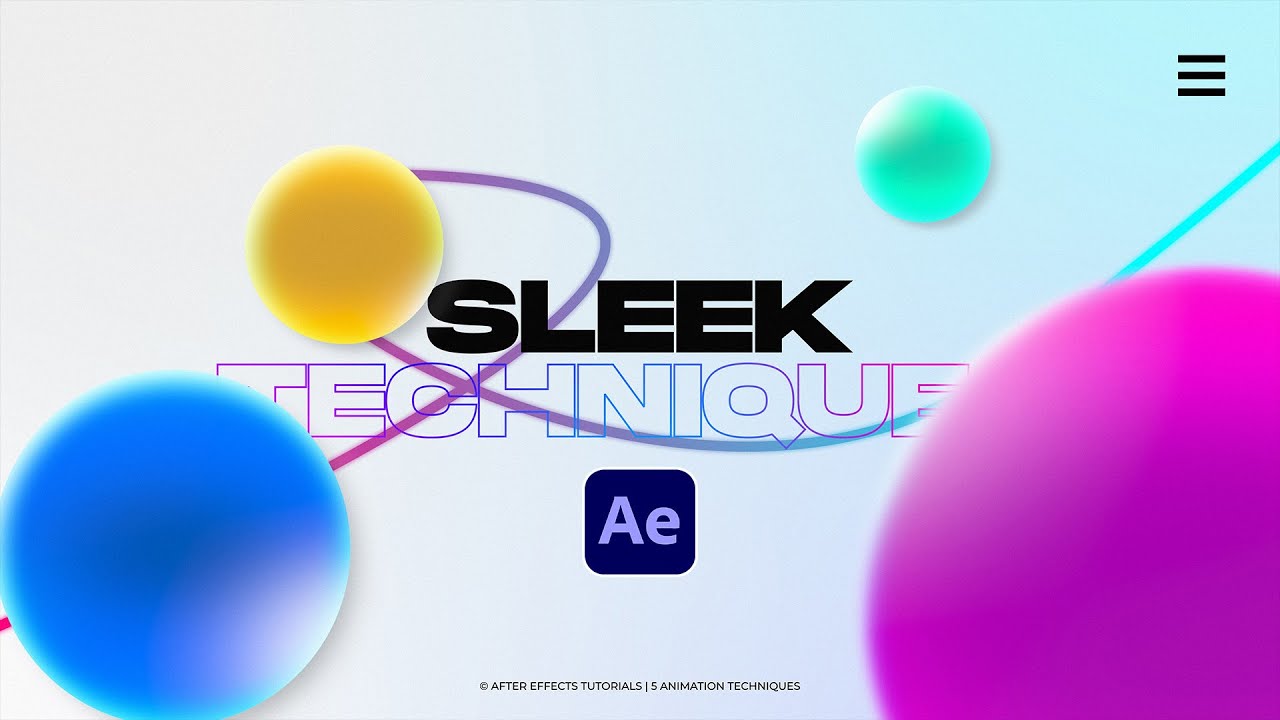 5 Sleek Animation Techniques in After Effects
