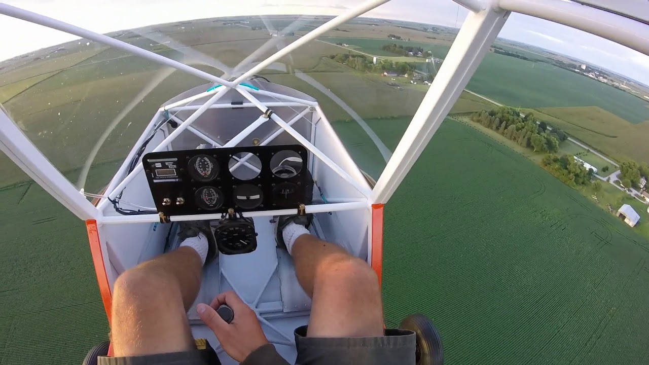 Belite ultralight flight with a powered paraglider and hot air balloon