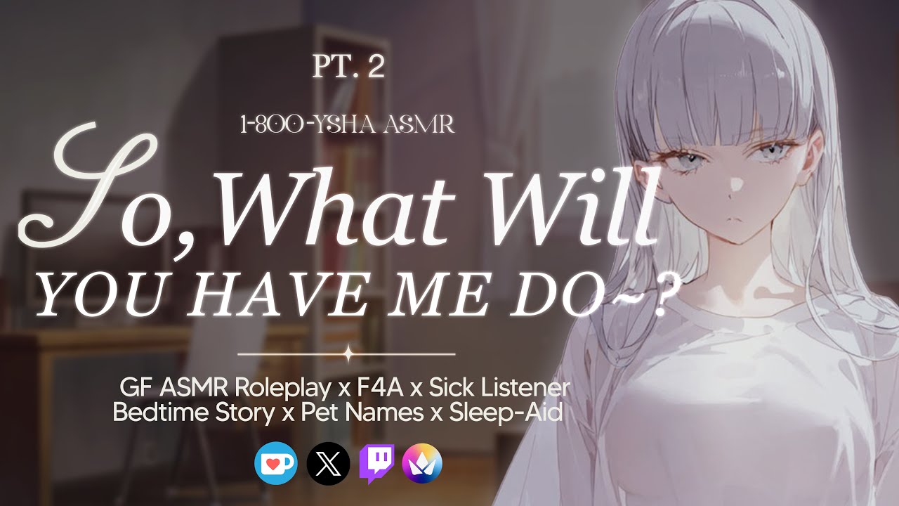 [ASMR] What Are You Doing Out of Bed, Baby? [Sick GF Pt. 2] [Sick] [Sleep Aid] [Pet Names]