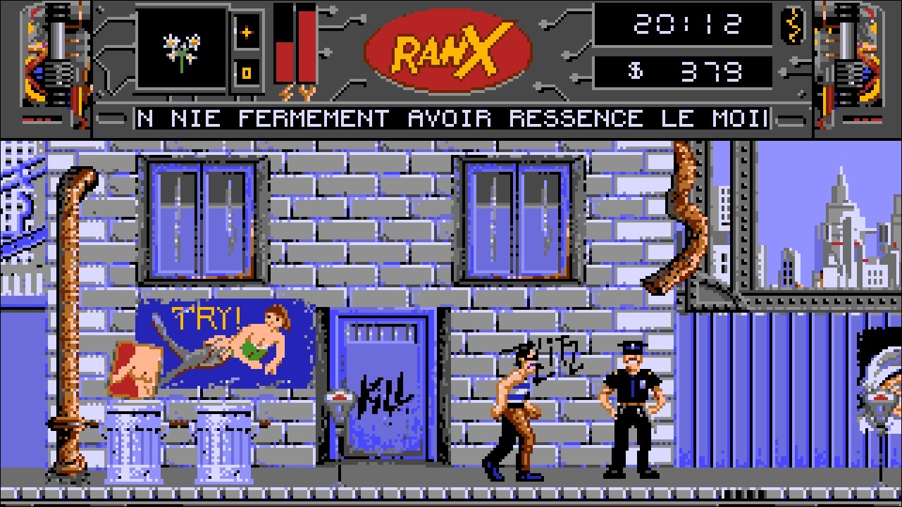 Ranx Longplay - Atari ST (Ubi Soft)