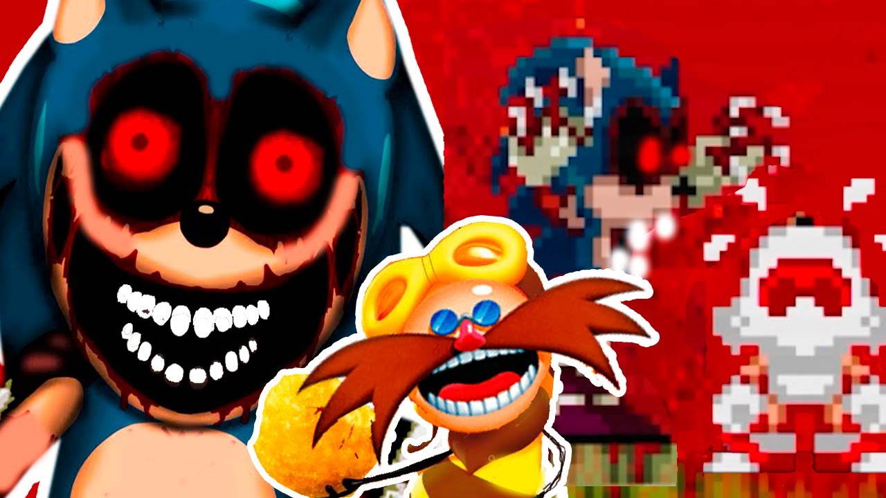 СОНИК.ERR И МИЛЬ ПОПС ЭГГМАН ! - Sonic.Err [Sonic.Exe]
