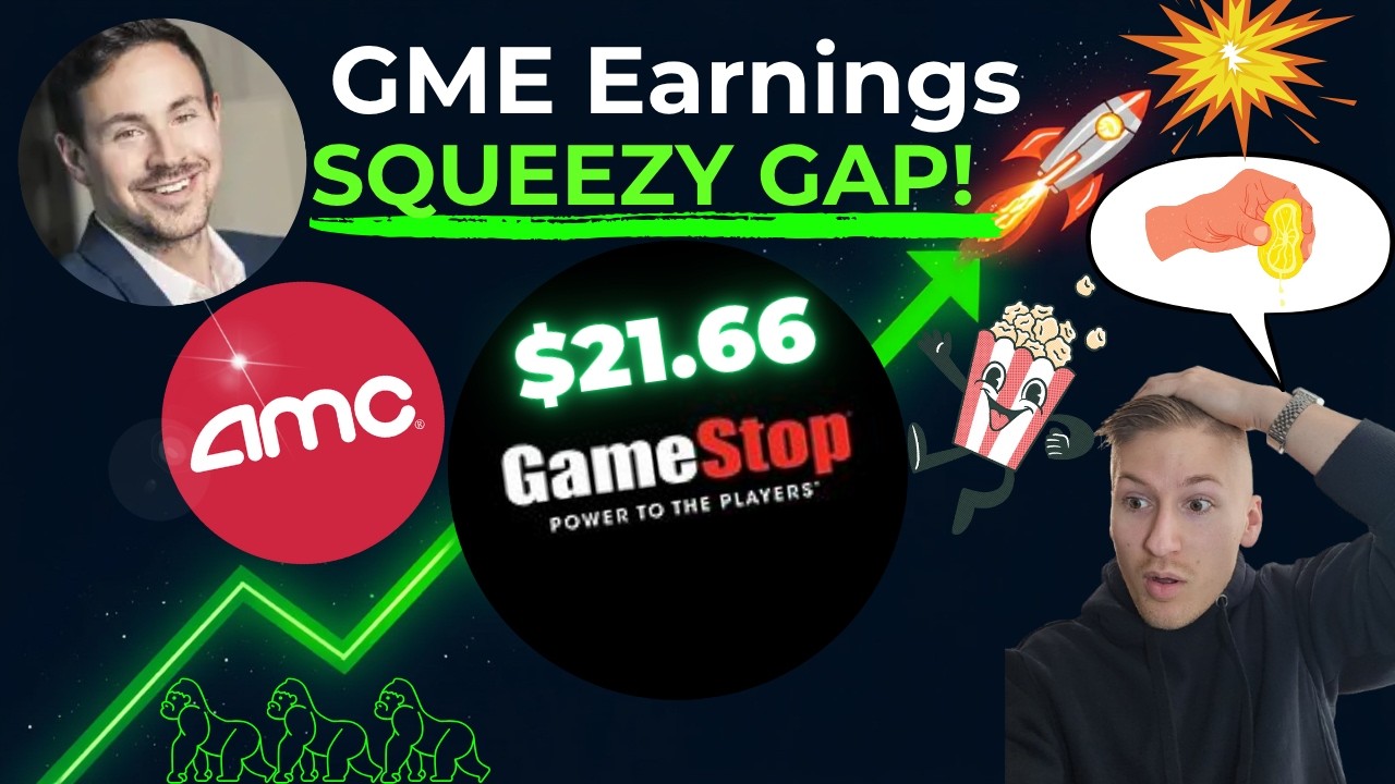 Отчет о прибылях GME и шорт-сквиз. (Неожиданные новости по AMC!)