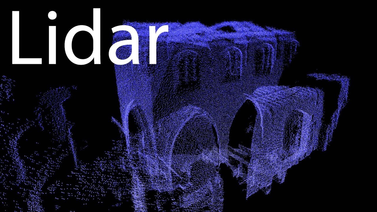 Home Made Lidar Church Scan