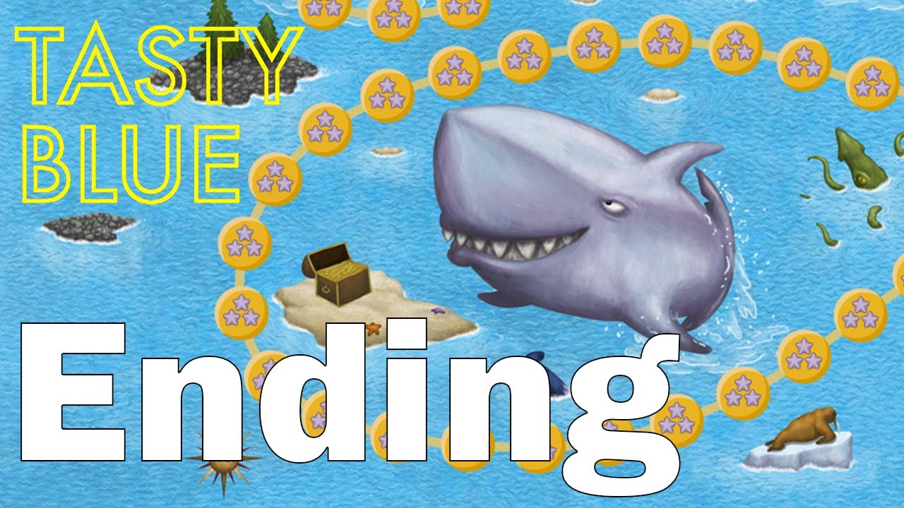 Tasty Blue (2014) Playthrough Ending Part 3 - Nano-Shark (All 3 Stars)