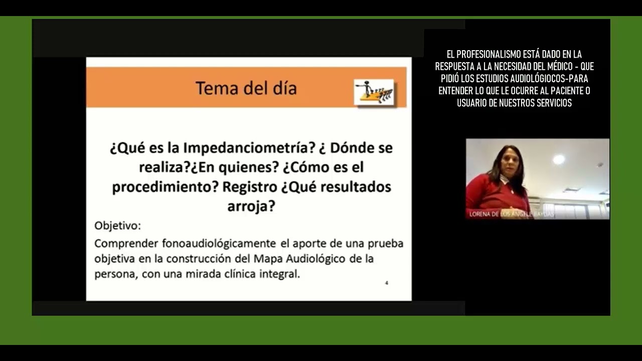 Impedanciometría- FONOAUDIOLOGíA