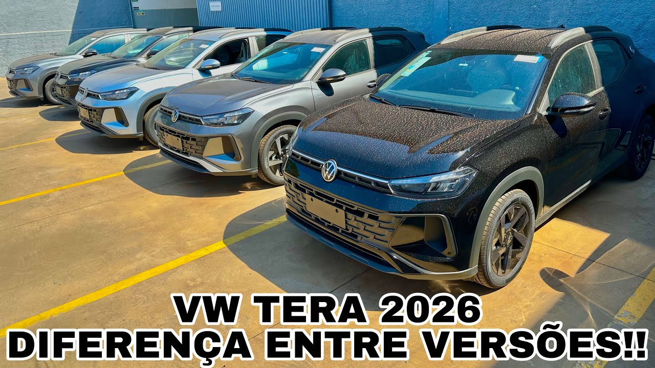 VOLKSWAGEN TERA 2026 | PREÇOS E DIFERENÇAS ENTRE VERSÕES!!!