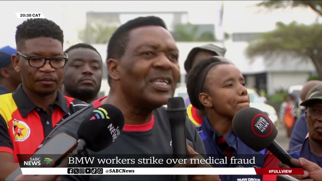 BMW workers in Pretoria strike over medical aid fraud