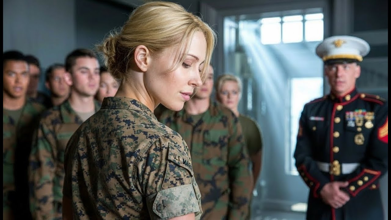 The Marines Mocked Her Scars—Until the General Noticed Them and Froze in Place