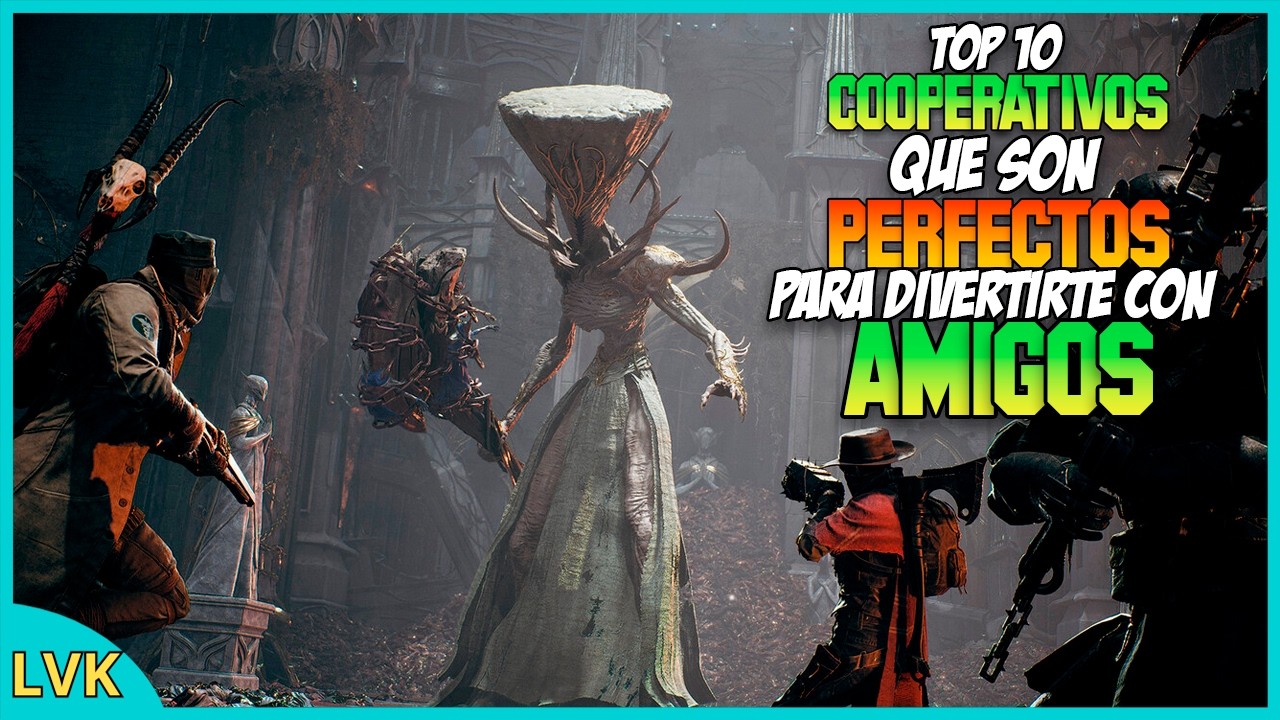 😱 TOP 10 MEJORES JUEGOS SHOOTERS COOPERATIVOS para 2 o MAS JUGADORES en PANTALLA DIVIDIDA o ONLINE🎮