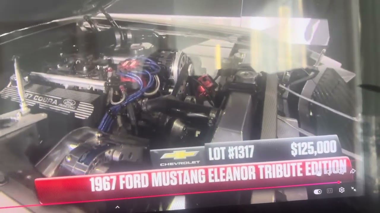 Eleanor 1967 Mustang sells at Barrett Jackson Scottsdale 2026 collector car auction # N2 0