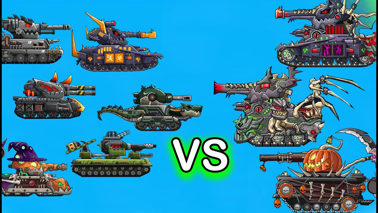 Tank Arena Steel Battle : Neutral Battle Mode - All Tanks in Battle - Upgrading Stage
