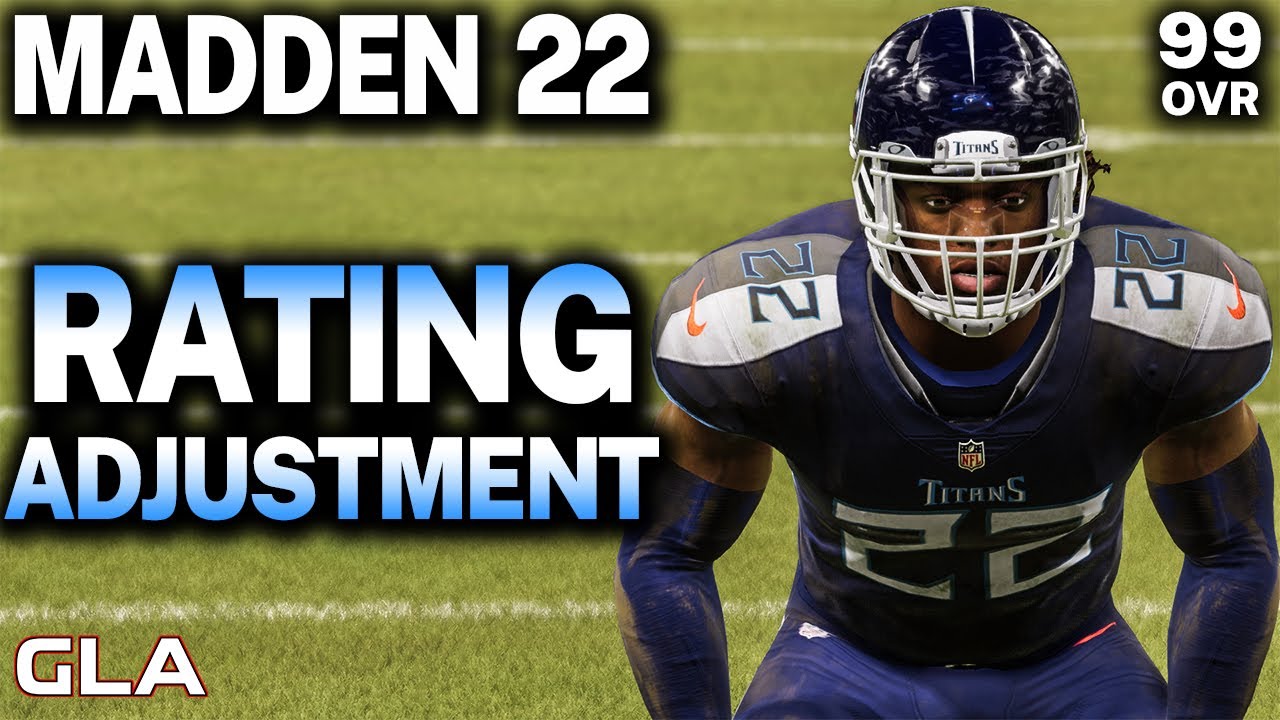 Madden 22 - RB Derrick Henry Realistic Rating Adjustment 99 Ovr PS4 Gameplay