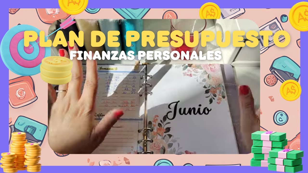 ✍️ Planificación de JUNIO 2025 | Método de Sobres 💸