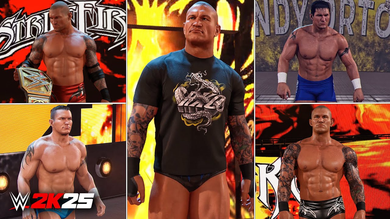 WWE 2K25 - All Randy Orton Entrances & Victory Scenes!