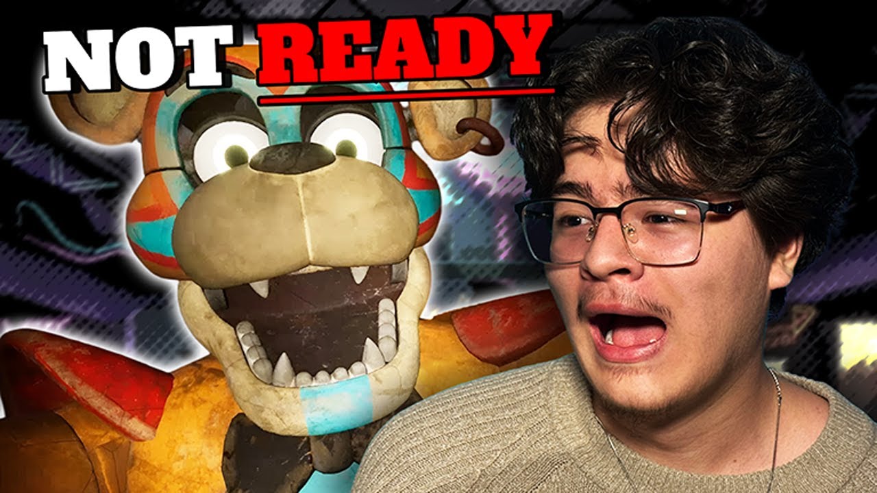 Finally Playing FNAF SECURITY BREACH...