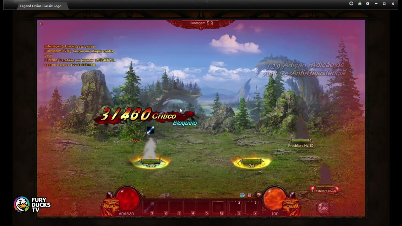 ⚔️ LEGEND ONLINE CLASSIC | MATANDO O ZELL PAPEL PARTE 3 | 03/03/26