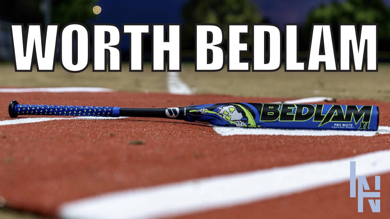 2024 WORTH BEDLAM 240 | PHIL MATTE XL |  USSSA SLOWPITCH BAT REVIEW | LEAGUE NIGHT HEROES