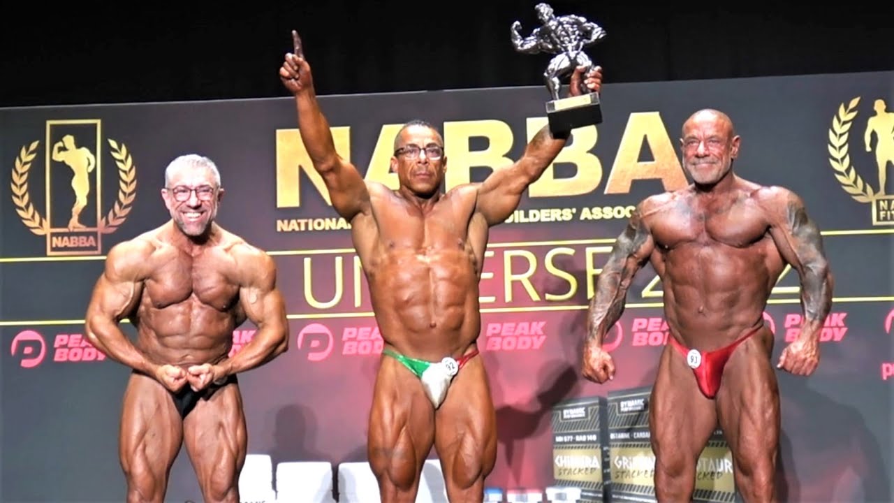 Martin Eduardo Medrano Rizo (MEX), NABBA Universe 2022 - Masters Over 55 Winner
