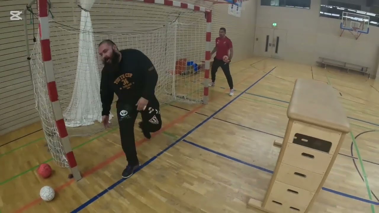 Goalkeeper training by Rajko Milosevic