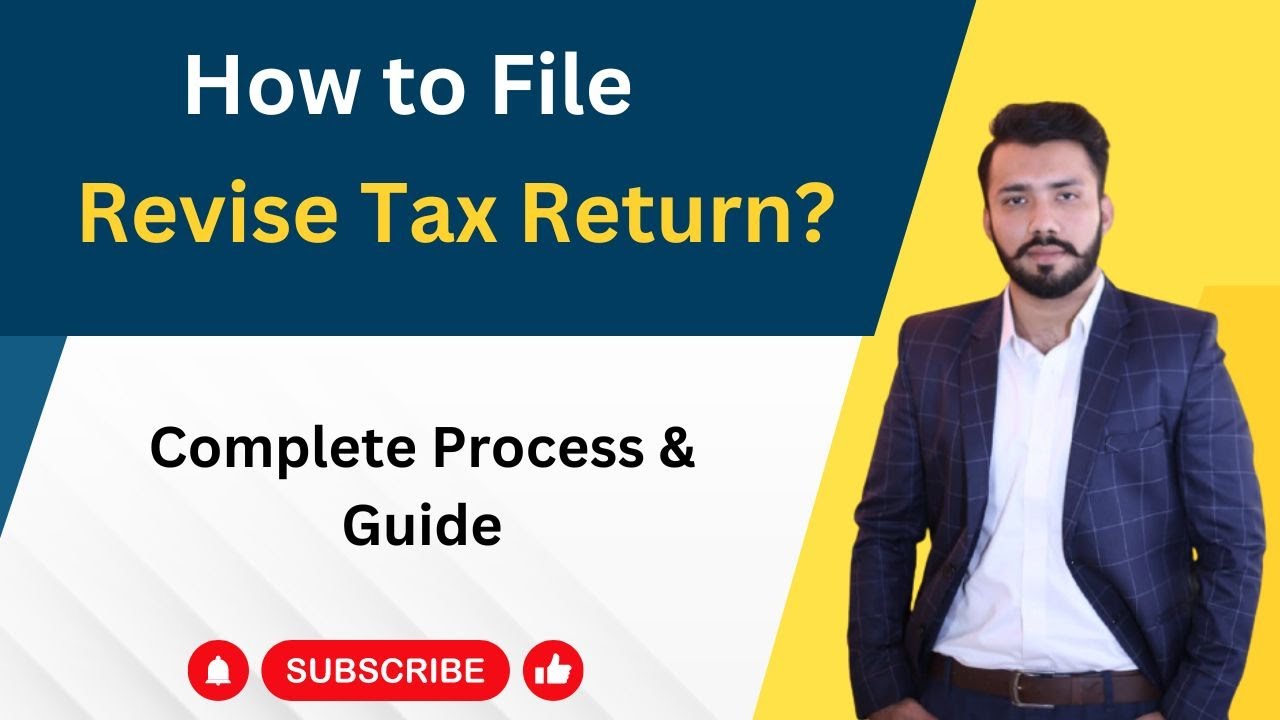 How to File Revise Tax Return | How to Revise Income Tax Return
