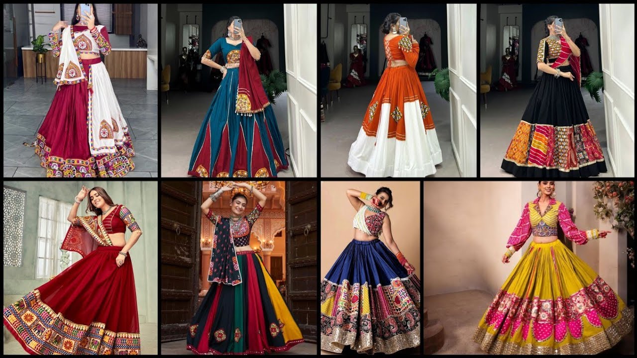 Best Girlish Lehanga for Navratri 2025 | Trendy Navratri Chaniya Choli Design ideas